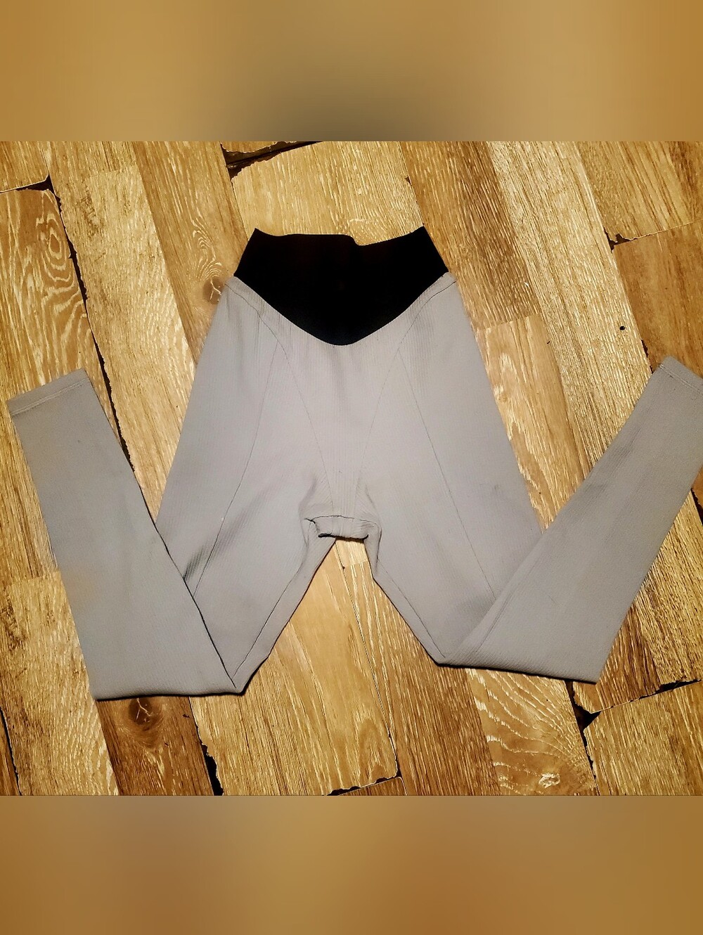 Reebok X Cardi B Compression High Waisted Leggings With Detail Sculping Stitchin